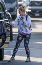 HEIDI MONTAG Leaves Erewhon Market in Los Angeles 03/23/2021