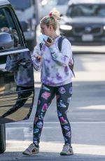 HEIDI MONTAG Leaves Erewhon Market in Los Angeles 03/23/2021