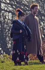 HELENA BONHAM CARTER and Rye Dag Golmboe Out London 03/22/2021
