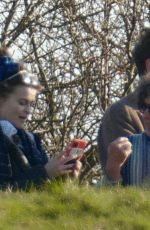 HELENA BONHAM CARTER and Rye Dag Golmboe Out London 03/22/2021