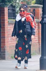 HELENA BONHAM CARTER Out and About in London 03/19/2021