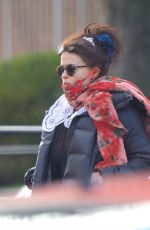 HELENA BONHAM CARTER Out and About in London 03/19/2021