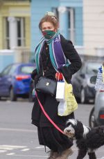 HELENA BONHAM CARTER Out in Primrose Hill 03/06/2021