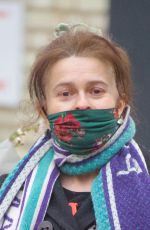 HELENA BONHAM CARTER Out in Primrose Hill 03/06/2021