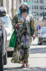 HILARY DUFF Out Shopping in Beverly Hills 03/23/2021