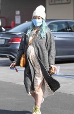 HILARY DUFF Shopping at Trader Joe