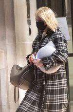 HOLLY WILLOGHBY Leaves Corinthia Hotel 03/13/2021