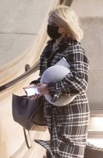 HOLLY WILLOGHBY Leaves Corinthia Hotel 03/13/2021