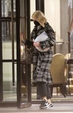 HOLLY WILLOGHBY Leaves Corinthia Hotel 03/13/2021
