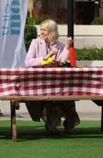 HOLLY WILLOGHBY on the Set of This Morning 03/29/2021 