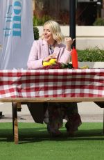 HOLLY WILLOGHBY on the Set of This Morning 03/29/2021 