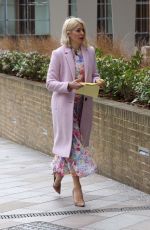 HOLLY WILLOGHBY on the Set of This Morning 03/29/2021 