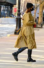 IRINA SHAYK and Bradley Cooper Out in New York 03/19/2021