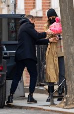 IRINA SHAYK and Bradley Cooper Out in New York 03/19/2021