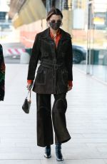 IRINA SHAYK and GIGI and BELLA HADID Leaves Versace Fitting at 2021 Milan Fashion Week 02/28/2021