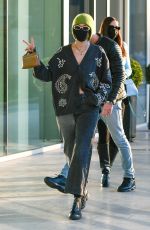 IRINA SHAYK and GIGI and BELLA HADID Leaves Versace Fitting at 2021 Milan Fashion Week 02/28/2021