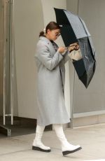 IRINA SHAYK Leaves Her Apartment in New York 03/17/2021