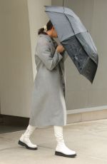 IRINA SHAYK Leaves Her Apartment in New York 03/17/2021