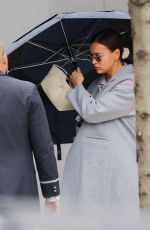 IRINA SHAYK Leaves Her Apartment in New York 03/17/2021