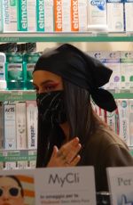IRINA SHAYK Out and About in Milan 03/01/2021