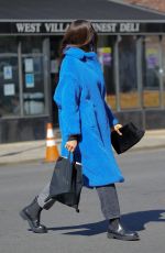 IRINA SHAYK Out and About in New York 03/03/2021