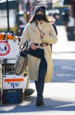IRINA SHAYK Out and About in New York 03/05/2021