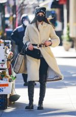 IRINA SHAYK Out and About in New York 03/05/2021