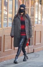 IRINA SHAYK Out and About in New York 03/10/2021