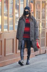 IRINA SHAYK Out and About in New York 03/10/2021