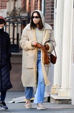IRINA SHAYK Out and About in New York 03/15/2021 