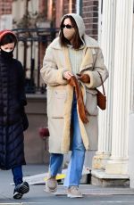 IRINA SHAYK Out and About in New York 03/15/2021 