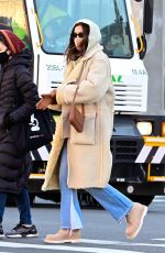 IRINA SHAYK Out and About in New York 03/15/2021 