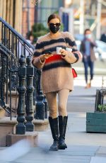 IRINA SHAYK Out for Coffee in New York 03/21/2021