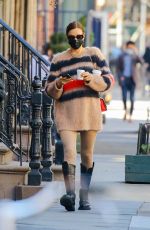 IRINA SHAYK Out for Coffee in New York 03/21/2021
