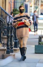 IRINA SHAYK Out for Coffee in New York 03/21/2021