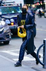 IRINA SHAYK Out in New York 03/04/2021