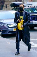 IRINA SHAYK Out in New York 03/04/2021