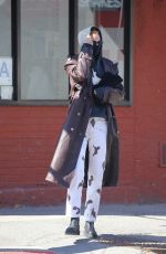IRINA SHAYK Out in New York 03/08/2021