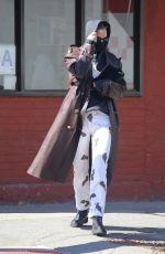 IRINA SHAYK Out in New York 03/08/2021