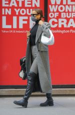 IRINA SHAYK Out in New York 03/09/2021