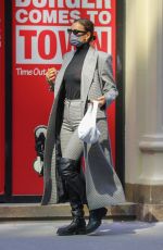 IRINA SHAYK Out in New York 03/09/2021