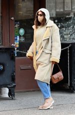 IRINA SHAYK Out in New York 03/15/2021