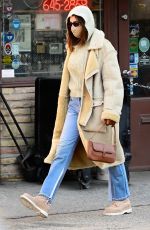 IRINA SHAYK Out in New York 03/15/2021