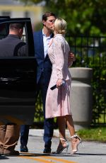 IVANKA TRUMP and Jared Kushner Out Kissing in Miami Beach 03/18/2021
