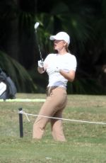 IVANKA TRUMP Playing Golf in Miami 03/14/2021