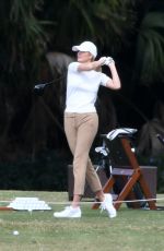 IVANKA TRUMP Playing Golf in Miami 03/14/2021