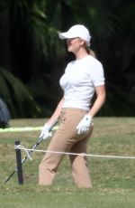 IVANKA TRUMP Playing Golf in Miami 03/14/2021