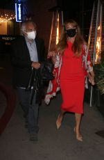 JANE SEYMOUR and David Green Night Out in Los Angeles 03/27/2021