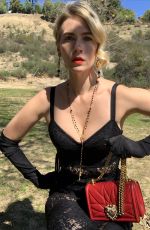 JANUARY JONES for Dolce & Gabanna 2021 Campaign