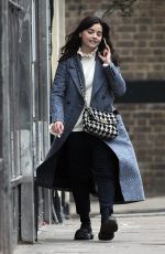 JENNA LOUISE COLEMAN Out and About in London 03/03/2021